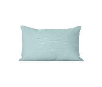 Cojín rectangular 30x50cm pana azul turquesa dune