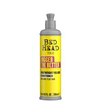 tigi bed head bigger the better lightweight volume conditioner for fine hair 300ml