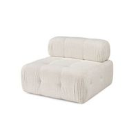 sofa de 1 plaza doblo o1 crema