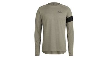 Camiseta tecnica rapha trail green  hombre
