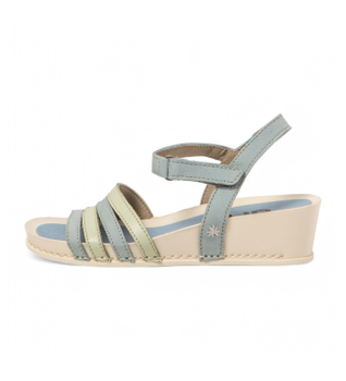 Art para mujer. 1194312Y6003_0MU Sandlalias de piel 1943 I Imagine multicolor (39), 3 a 5cm, Velcro, Casual