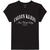 calvin klein jeans camiseta ss graphic logo baby para mujer