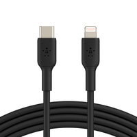 cable belkin caa003bt1mbk usb-c a lightning boost charge 1m color negro