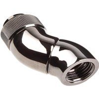 ek-af double angled fitting adapter - black nickel black