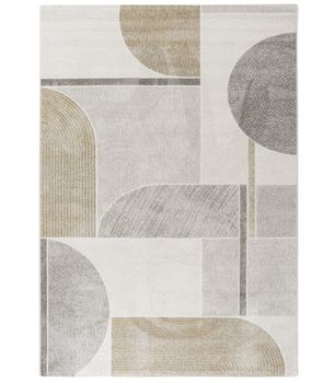 Valentino 002 - Alfombra estilo geométrico tonos neutros
