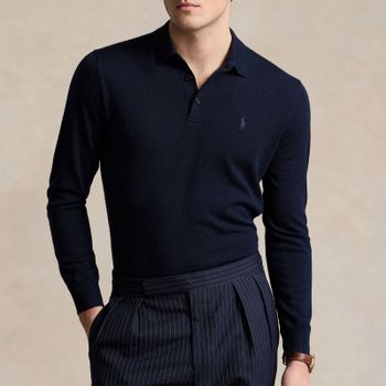 Polo Ralph Lauren Merino Wool Polo Neck Jumper - XXL
