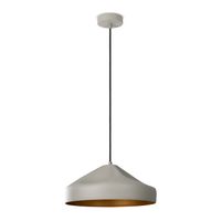 lampara colgante riley gris