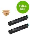 Compatible Multipack OKI B4100 Printer Toner Cartridges (2 Pack) -42103001