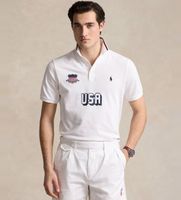 polo ralph lauren para hombre 710944666001 polo classic fit usa blanco s casual algodon manga corta