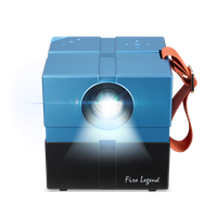 aopen portable led qh12a hd 135 lm azul
