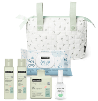Suavinex Birdies Bolso Panera para Carrito Verde 5 Productos