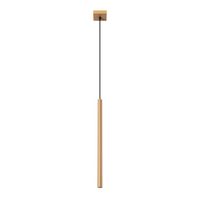 lampara colgante vacu dorado 1 luz