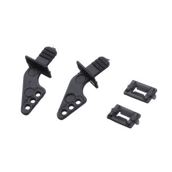 4PCS Eachine Mini Mustang P-51D Mini F22 F4U T-28 F16 BF109 Spitfire P40 - Repuesto de avión RC para Ángulo de Timón