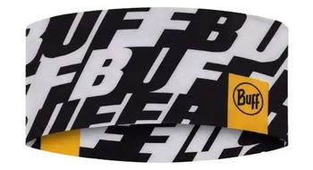 Buff coolnet uv cinta ancha para la cabeza negro blanco