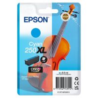 cartucho de tinta epson claria photo hd 250xl cian alto rendimiento