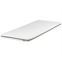 colchon de espuma blanco funda extraible con cremallera 90 x 200 cm precious