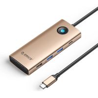 estacion de acoplamiento orico pw11 8 en 1 usb-c 4k 100w pd