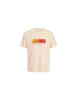 camiseta jack and jones jorfrederiksberg infantil antique white