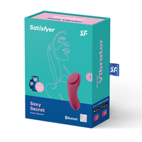 satisfyer sexy secret estimulador morado con app y bluetooth 1un