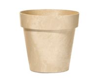 maceta cube beton effect 06l dimensiones mm 110x110x97 color crema
