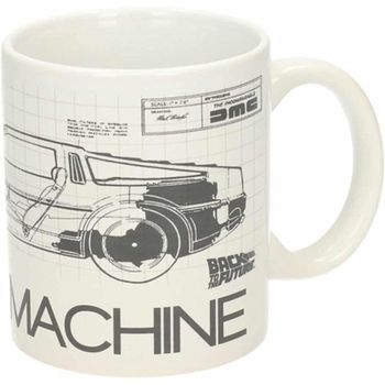 Taza Planos Delorean Regreso Al Futuro Back To The Future 300 Mls
