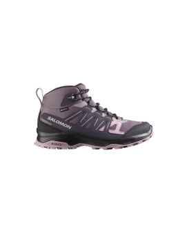 Zapatillas de Montaña Salomon Storen Mid Gtx Mujer Iron Morado