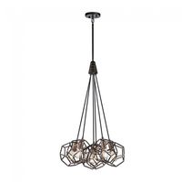 lampara de techo rocklyn 6 luces