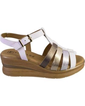 de PITILLOS 10353 SANDALIAS DE MUJER PIEL BLANCO