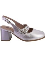 de pitillos 10495 zapatos de mujer piel plata