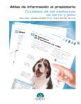 atlas de informacion al propietario cuidados de los cachorros de perro y gato