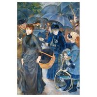 legendarte - cuadro lienzo impresion digital - los paraguas - pierre auguste renoir - decoracion pared cm 50x70