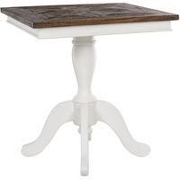 mesa bistro grasby madera marron oscuro 70x70x75 cm clp
