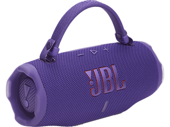 Altavoz bluetooth - JBL Charge 6, 45 W, Bluetooth, Hasta 24 horas + 4 con Playtime Boost, Resistente a golpes, agua y polvo, Morado