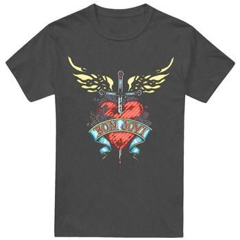 Bon Jovi Camiseta TV20701 para hombre