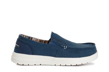 mocasines de tela blue 40