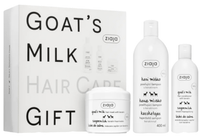 ziaja leche de cabra hair care set de regalo
