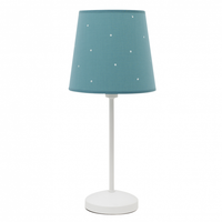 lampara sobremesa consciencia 1xe14 turquesa de fabrilamp