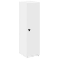 mueble de bano  armario de bano con portarrollos blanco 205x22x72 cm