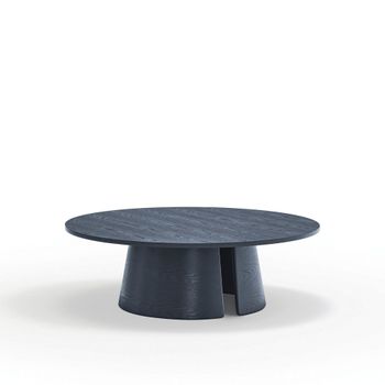 Mesa de centro azul oscuro