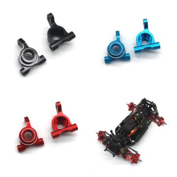 2PCS Piezas de metal mejoradas para el asiento de rueda trasera para 1/14 ZD Racing MT16 Rlaarlo JIUSI MT14R PT14R Model