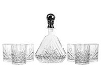 set 7 piezas whisky cristal 630 ml