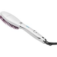cepillo alisador pelo electrico tecnologia ceramica ionica calentamiento rapido led blancovioleta 40 w proficare gb 3021