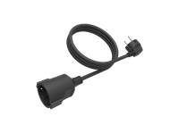 alargador - isy ipx-1230-b 3m compatibilidad universal negro