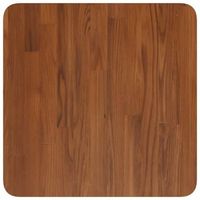 tablero de mesa  tablero escritorio cuadrada madera roble marron oscuro 40x40x4 cm