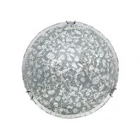 fabrilamp lampara plafon de 2 luces modelo tenor color cromo mosaico
