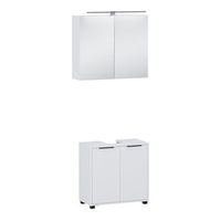 conjunto de muebles de bano lavio 2 partes vicco