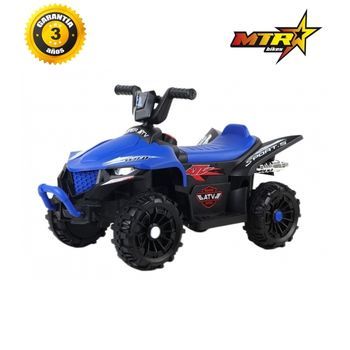 Mini Quad Eléctrico Infantil 6v 16w Rojo