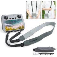 sunnylife rc correa de cuello ajustable de cuero pu para mando a distancia inteligente con control remoto para dji mini