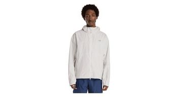 Chaqueta impermeable new balance better run gris  hombre