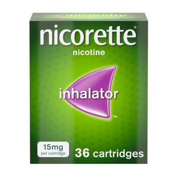Nicorette 15mg Inhalator - 36 Cartridges